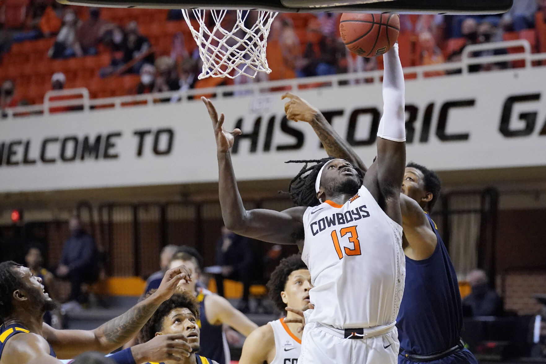 West Virginia Oklahoma St Basketball